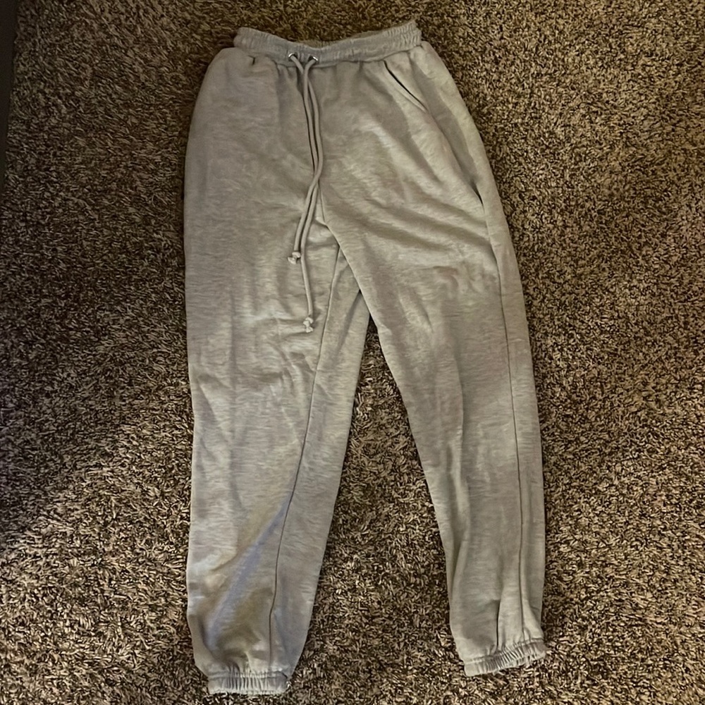 Big On Comfort Fashion Nova Grey Joggers